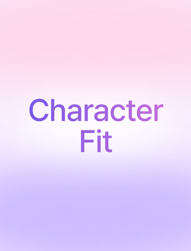 Character Fit
캐릭터·표현 조정